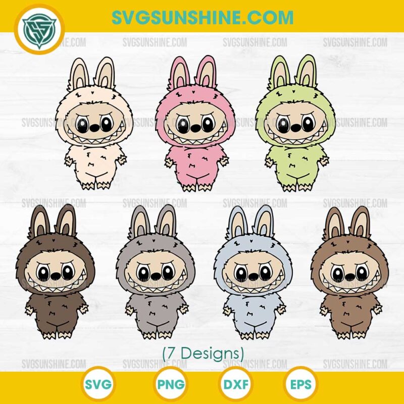 Labubu SVG Bundle, Labubu SVG, Labubu PNG File