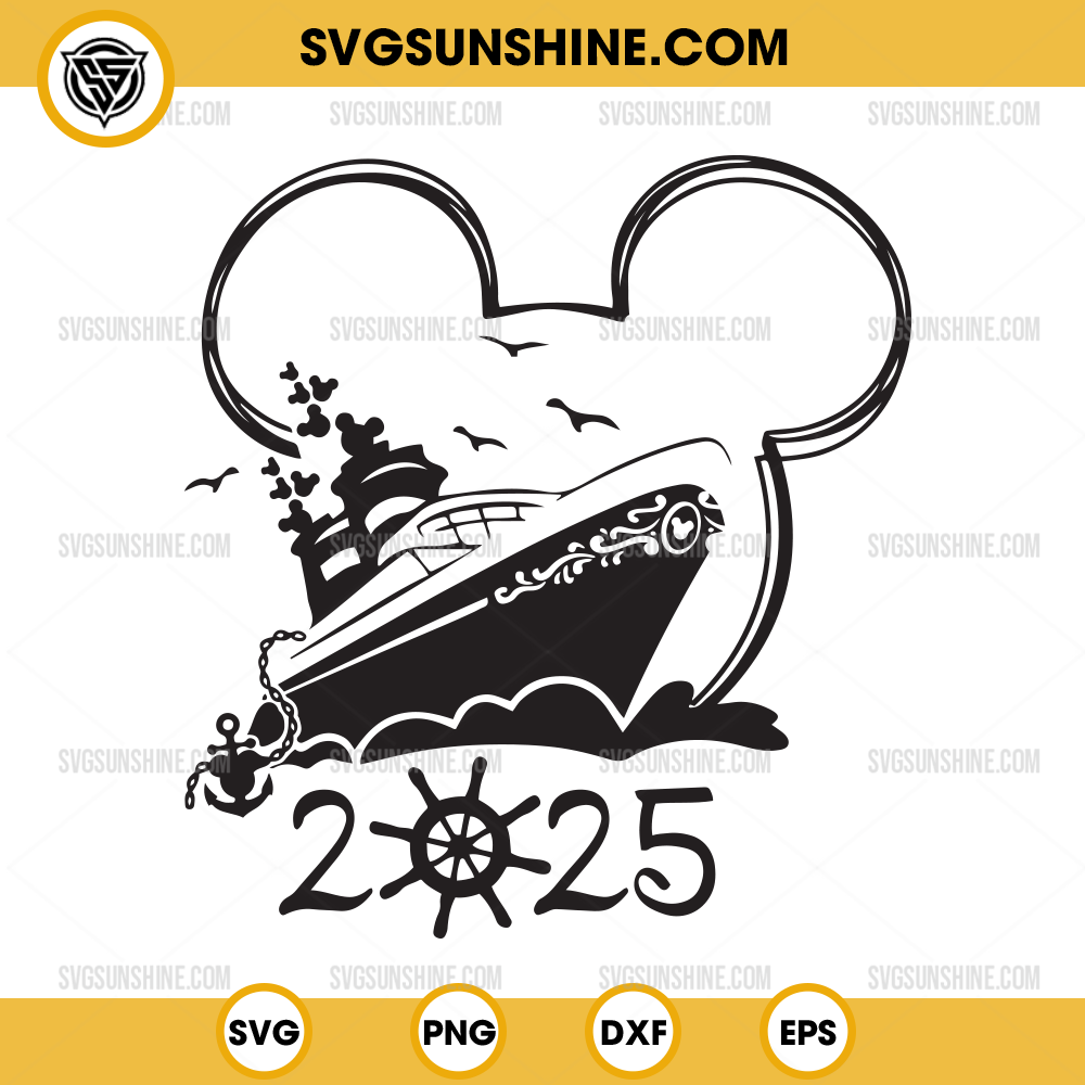 Disney Cruise 2025 Svg Disney Cruise 2025 Svg