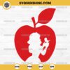 Disney Princess Snow White SVG, Snow White Apple SVG, Snow White 2025 SVG