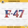 F-47 PNG, USA Superpower Dominance PNG, F47 Aircraft Trump PNG