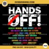 Hands Off Protest PNG, Social Security, Medicare, Public Protection, Protest PNG