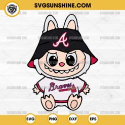 Labubu Atlanta Braves SVG PNG File