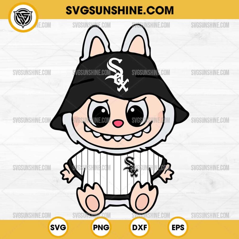 Labubu Chicago White Sox SVG PNG File