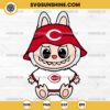 Labubu Cincinnati Reds SVG PNG File