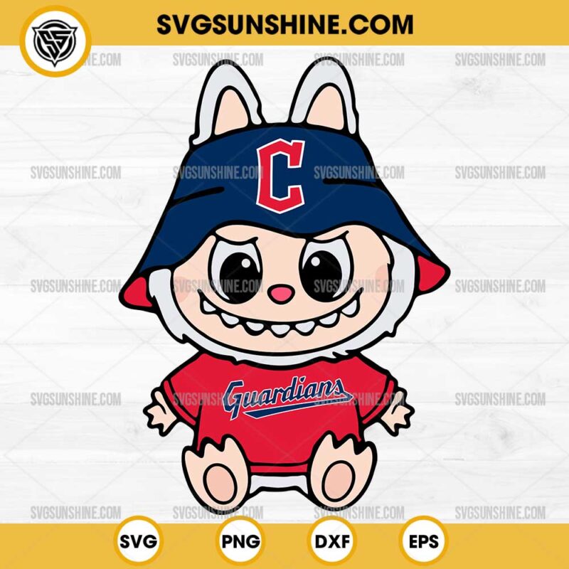 Labubu Cleveland Guardians SVG PNG File
