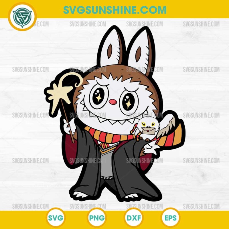 Labubu Harry Potter SVG, Labubu SVG, Harry Potter SVG