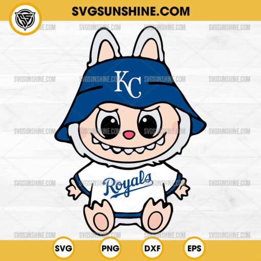 Labubu Kansas City Royals SVG PNG File