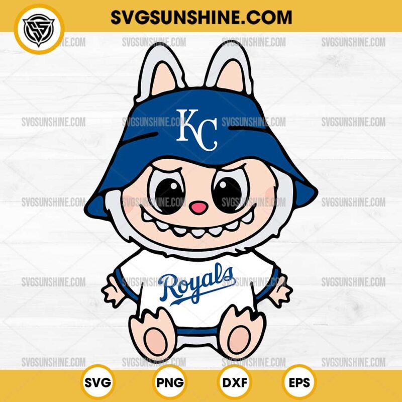 Labubu Kansas City Royals SVG PNG File