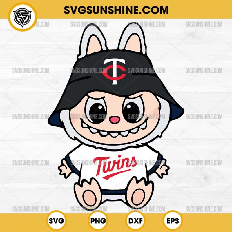 Labubu Minnesota Twins SVG PNG File