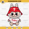 Labubu Philadelphia Phillies SVG PNG File