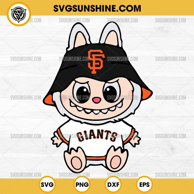 Labubu San Francisco Giants SVG PNG File