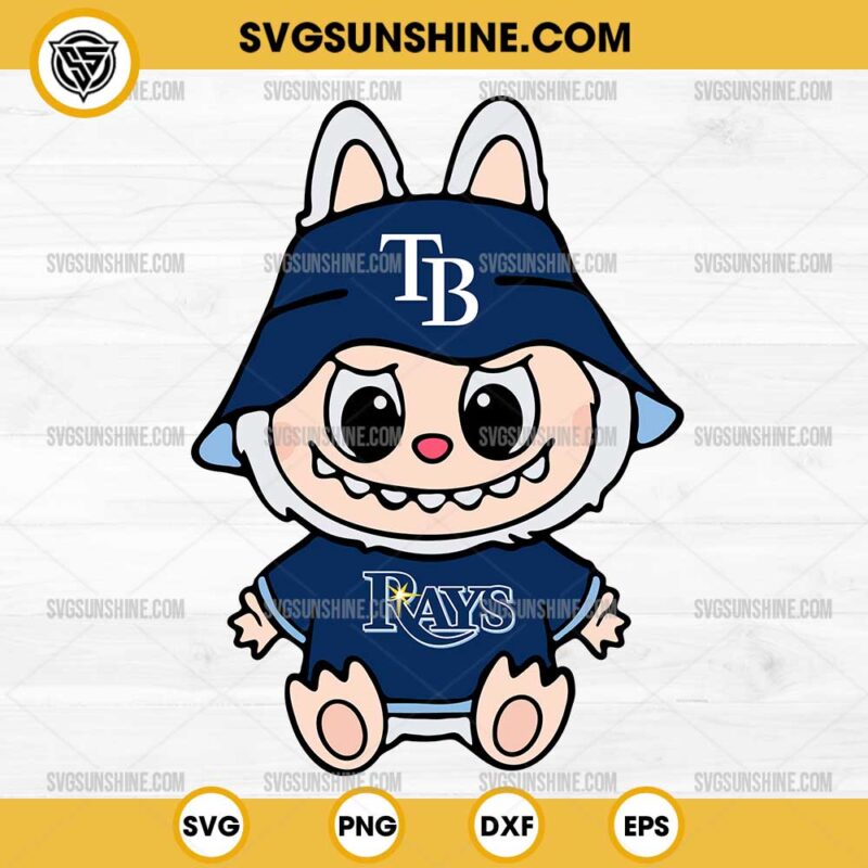 Labubu Tampa Bay Rays SVG PNG File