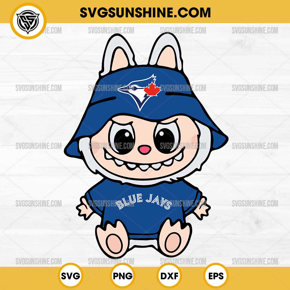 Labubu Toronto Blue Jays SVG PNG File Labubu Toronto Blue Jays SVG PNG File