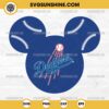 Mickey Mouse Dodgers Baseball SVG, Los Angeles Dodgers SVG