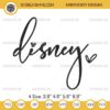 Disney Embroidery Design File