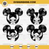 Stitch Mickey Mouse Ears SVG Bundle, Disney Stitch SVG Bundle