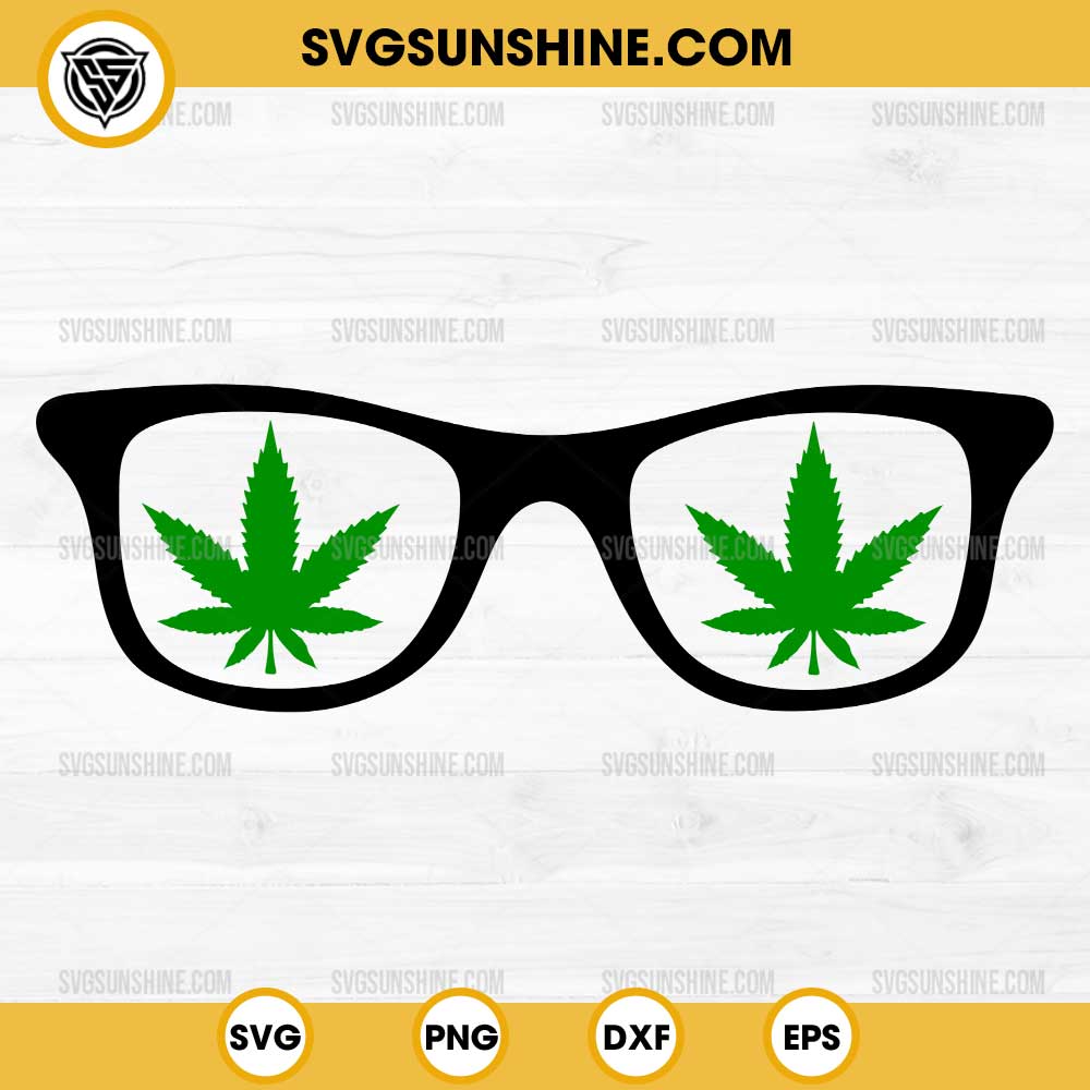 Weed Sunglasses SVG, Cannabis SVG, Marijuana SVG, 420 SVG Weed Sunglasses SVG, Cannabis SVG, Marijuana SVG, 420 SVG