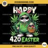 Happy 420 Day Easter Bunny Rabbit PNG, Happy Easter PNG