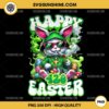 Weed Marijuana Happy 420 Easter Day Bunny PNG, Funny 420 PNG