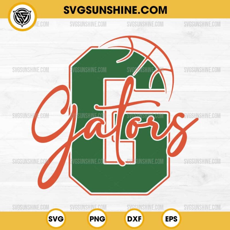 Florida Gators Basketball SVG, Go Gators Basketball SVG