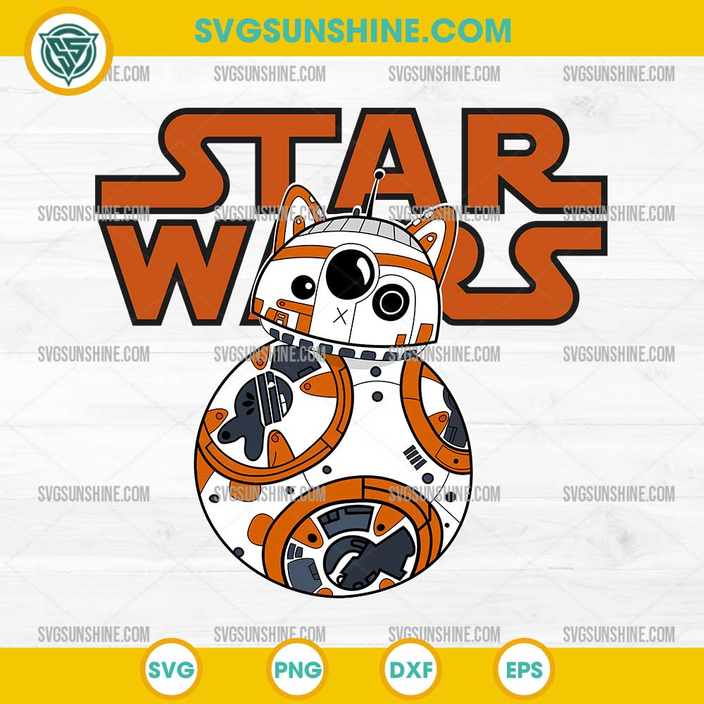 BB-8 Cat Star Wars SVG, Star Wars Character SVG BB-8 Cat Star Wars SVG, Star Wars Character SVG
