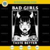 Bad Girls Taste Better SVG, Tattoos Lovers SVG