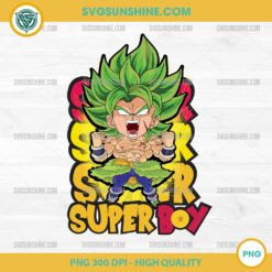 Broly Super Boy SVG, Dragon Ball Super Broly SVG