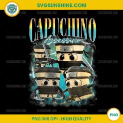 Capuchino Assassino PNG, Funny Italian Brainrot Meme PNG