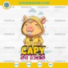 Capybara Styles SVG, Cartoon Capybara SVG