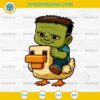 Chicken Jockey Minecraft SVG, Minecraft Zombie SVG