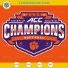 Clemson Tigers 2025 ACC Softball Champions SVG, Clemson Tigers softball SVG PNG