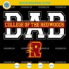 College of the Redwoods Dad SVG, Fathers Day SVG