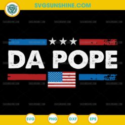 Da Pope From America SVG, Pope Leo XIV SVG