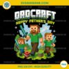 Dadcraft Happy Fathers Day PNG, A Minecraft Movie Happy Fathers Day 2025 PNG