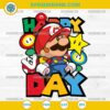 Happy Day Super Mario SVG, Mario Birthday Boy SVG