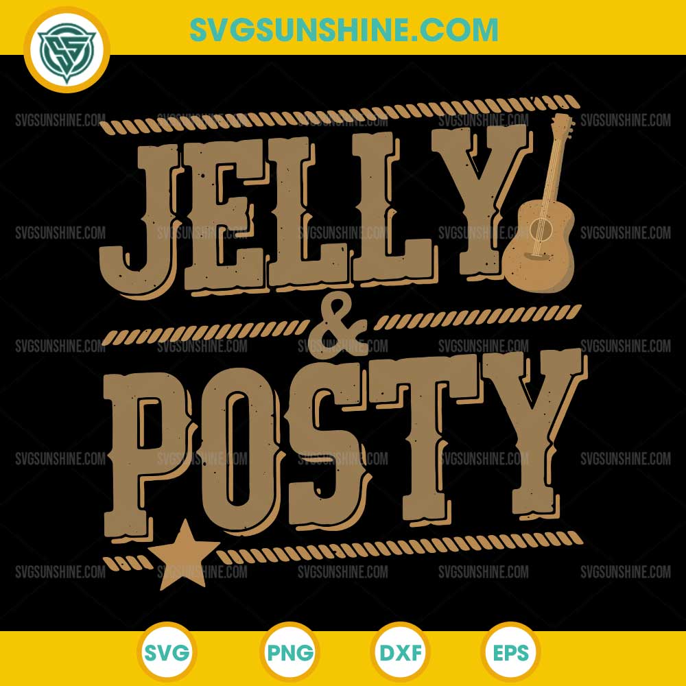 Jelly And Posty SVG, Jelly Roll Post Malone SVG, Country Music Tour SVG Jelly And Posty SVG, Jelly Roll Post Malone SVG, Country Music Tour SVG