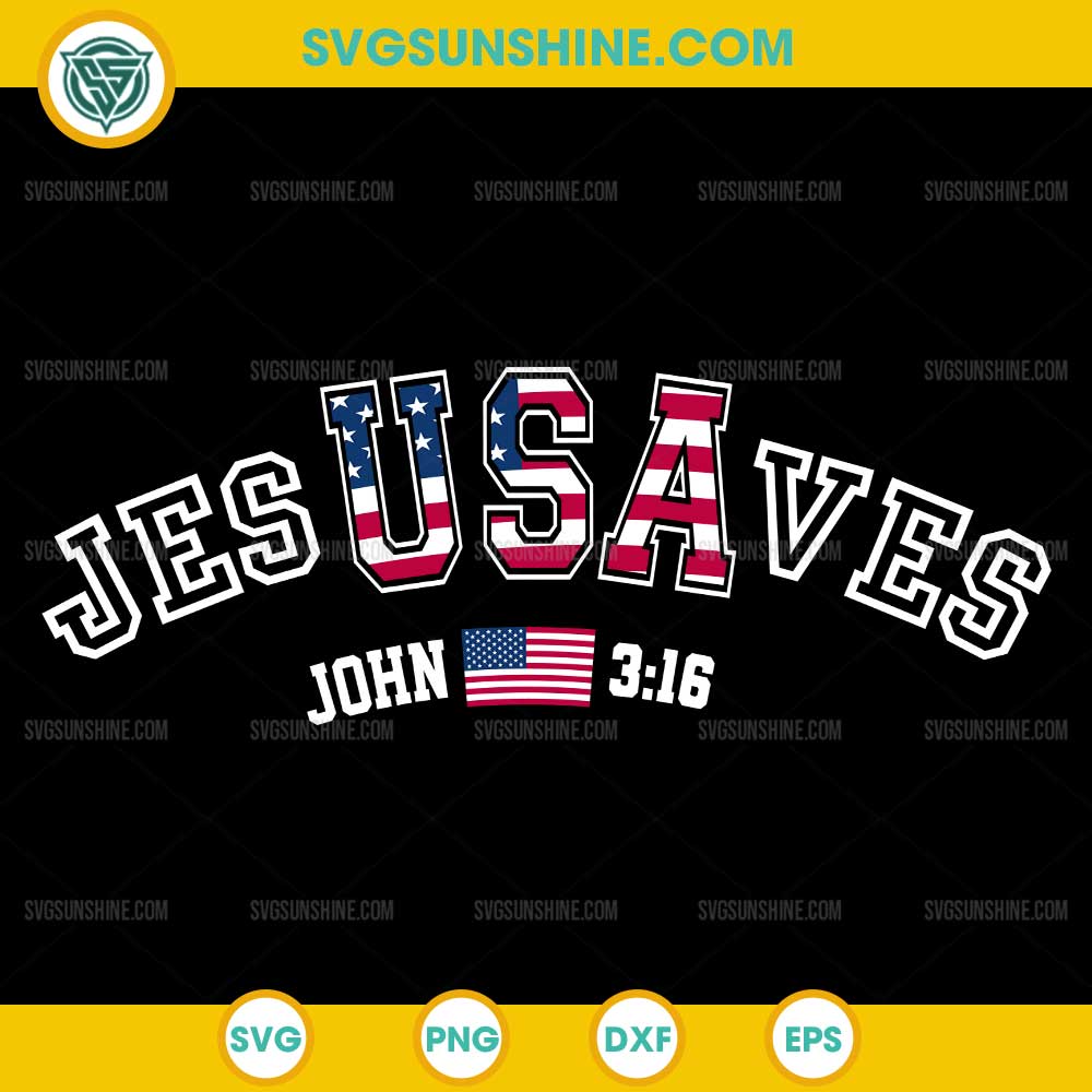 JesUSAves SVG, Jesus Saves SVG, Jesus USA SVG, American Flag Patriotic Christian SVG JesUSAves SVG, Jesus Saves SVG, Jesus USA SVG, American Flag Patriotic Christian SVG