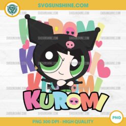 Kuromi Buttercup SVG, The Powerpuff Girls SVG