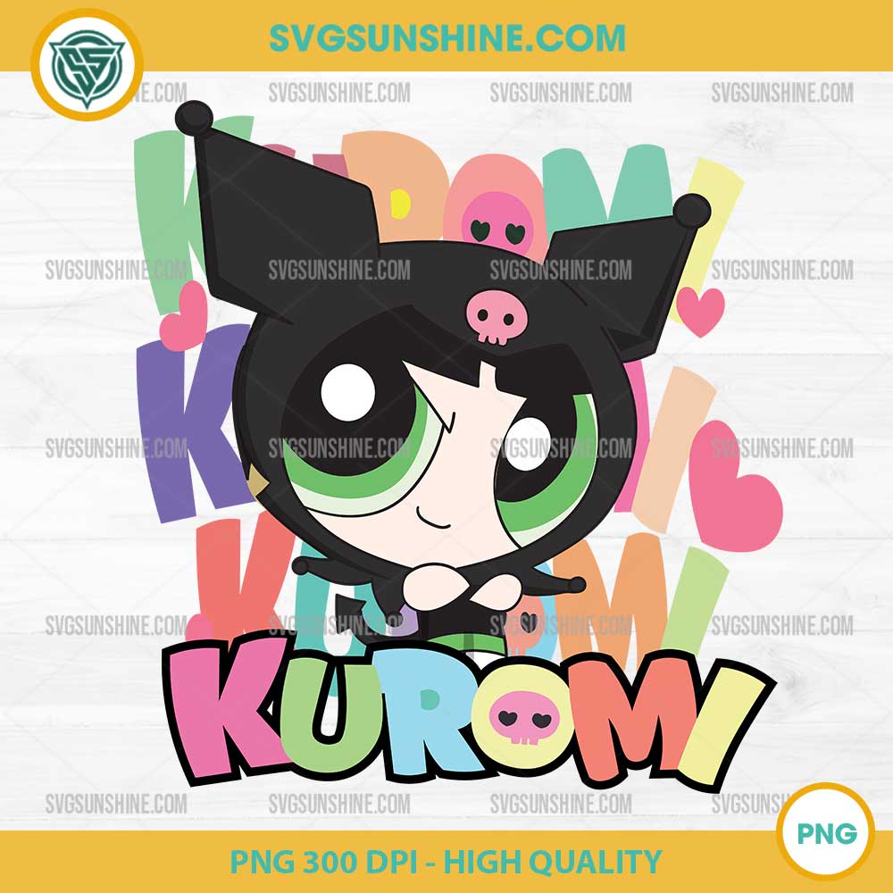 Kuromi Buttercup SVG, The Powerpuff Girls SVG Kuromi Buttercup SVG, The Powerpuff Girls SVG