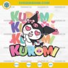 Kuromi Love Heart SVG, Kuromi SVG PNG EPS DXF