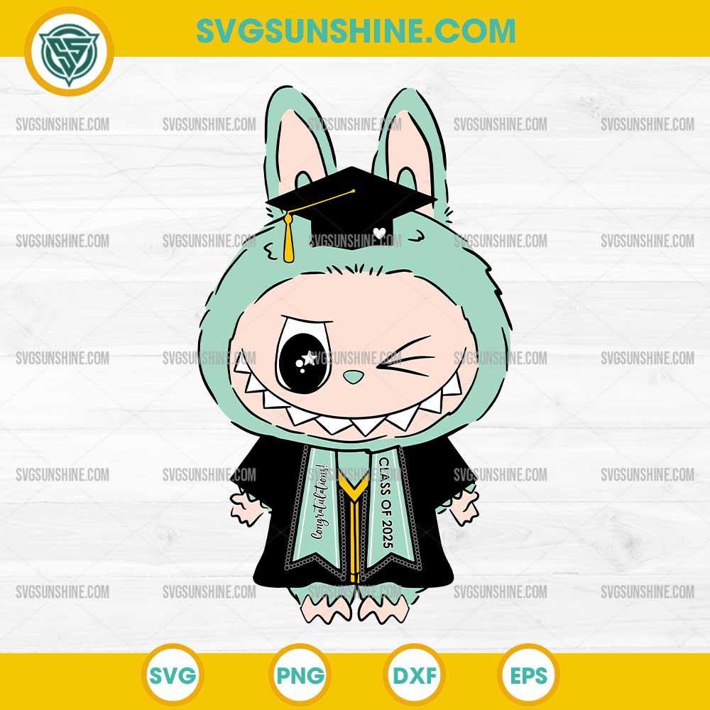 Labubu Graduation SVG PNG Clipart, Labubu Graduation Cap SVG Labubu Graduation SVG PNG Clipart, Labubu Graduation Cap SVG