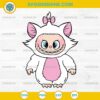 Labubu Marie Aristocats SVG PNG Clipart, Marie Cat SVG, Funny Labubu SVG