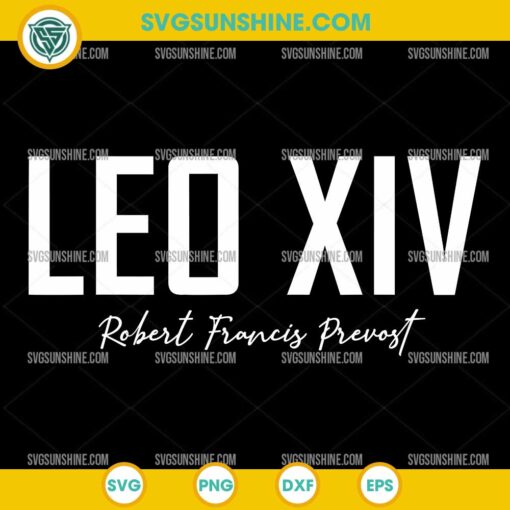 Leo XIV SVG, Pope Leo XIV SVG, Robert Francis Prevost SVG
