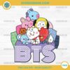 Line Friends x BTS BTS21 SVG, Universe BT21 SVG