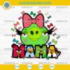 Mama Angry Birds Pig SVG, Pig Mother Angry Birds SVG