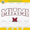 Miami University Ohio Redhawks SVG, Miami Redhawks logo SVG