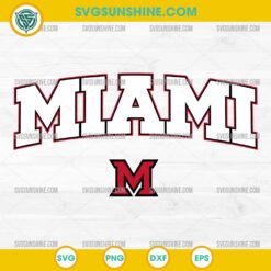 Miami University Ohio Redhawks SVG, Miami Redhawks logo SVG