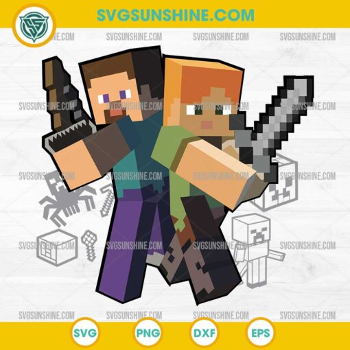 Minecraft SVG, Minecraft Game SVG