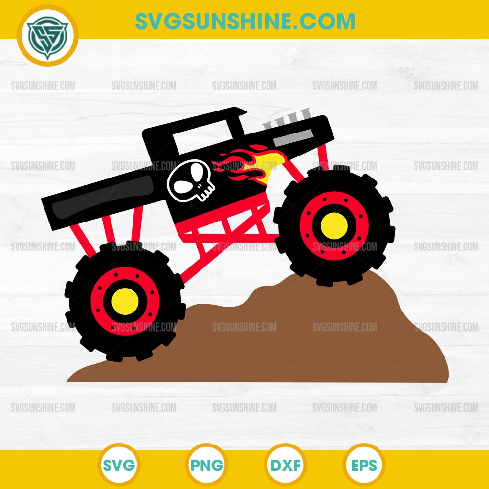 Monster Truck SVG, Truck SVG, Skull Monster Truck SVG Monster Truck SVG, Truck SVG, Skull Monster Truck SVG