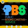 PBS Public Broadcasting Service SVG, 80s Nostalgia SVG
